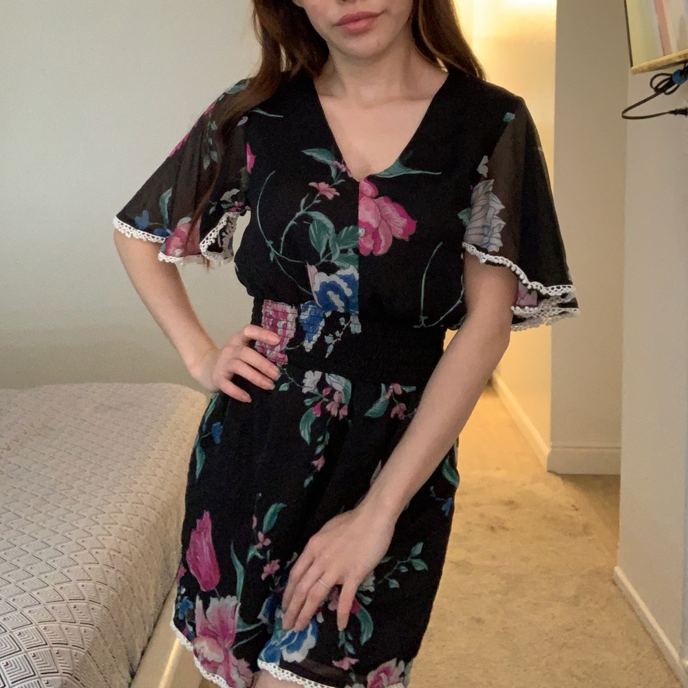 Floral Jumpsuit